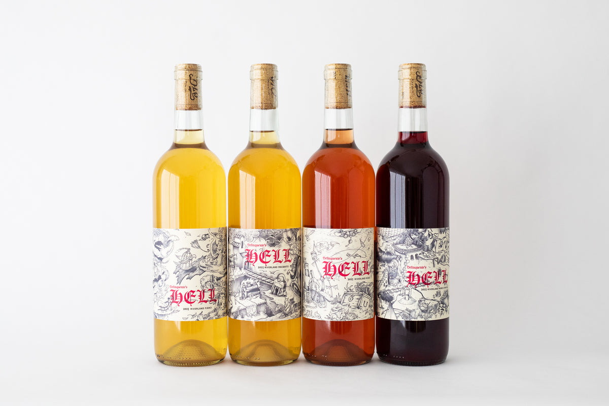 2023 Hell Mixed 4 pack – Delinquente Wine Co